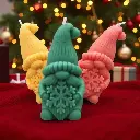 Gnomo con fiocco di neve